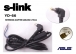 S-link YD-66 0.75mm (5,5*2,5) Notebook Adaptr Kablo