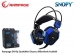 Snopy Rampage SN-R5 Siyah/Mavi Oyuncu Mikrofonlu Kulaklk