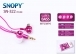 Snopy SN-322 Pembe Mp3/Mp4 Lks Kulaklk