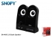 Snopy SN-409 2.0 Siyah USB Speaker