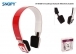 Snopy SN-BT300 Krmz/Beyaz Bluetooth Mikrofonlu Kulaklk